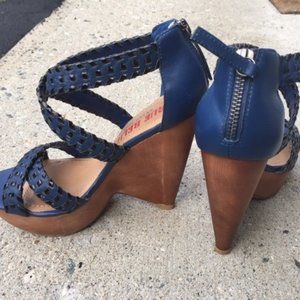 True Religion Robot Wedge Sandal